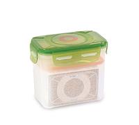 E-Jen Premium Kimchi, Sauerkraut Container Probiotic Fermentation with Inner Vacuum Lid (Earthenware Green, 0.45 gal/ 1.7L)