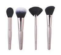 e.l.f. Blush, Bronzer, and Highlighter Brush Set, Brushes For Applying Powder, Blush, Bronzer & Highlighter, Vegan & Cruelty-Free