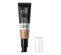 e.l.f. Camo CC Cream, Color Correcting Medium-To-Full Coverage Foundation with SPF 30, Deep 540 N, 1.05 Oz (30g)