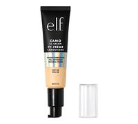e.l.f. Camo CC Cream, Color Correcting Medium-To-Full Coverage Foundation with SPF 30, Fair 140 W, 1.05 Oz (30g)