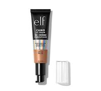 e.l.f. Camo CC Cream, Color Correcting Medium-To-Full Coverage Foundation with SPF 30, Medium 375 N, 1.05 Oz (30g)