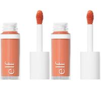 e.l.f. Camo Liquid Blush, Long-Lasting Liquid Blush For High-Pigment Colour, Creates A Soft, Dewy Finish, Vegan & Cruelty-Free, Peach Perfect (Pack of 2)