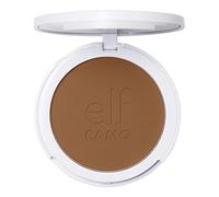 e.l.f. Camo Powder Foundation, Lightweight, Primer Infused Buildable and Long-Lasting Medium to Full Coverage Foundation, Deep 540 N