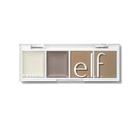 e.l.f. Cosmetics Bite-Size Brow, Mini Brow Quad with Ultra-Pigmented Waxes & Powders, Eyebrow Grooming & Makeup Kit, Blonde, 0.14 Oz