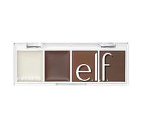 e.l.f. Cosmetics Bite-Size Brow, Mini Brow Quad with Ultra-Pigmented Waxes & Powders, Eyebrow Grooming & Makeup Kit, Auburn, 0.14 Oz
