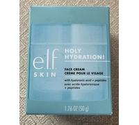 e.l.f. SKIN Holy Hydration! Face Cream, Smooth, Non-Greasy, Lightweight, Nourishing, Moisturises, Softens, Absorbs Quickly, Suitable For All Skin Types