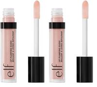 e.l.f. e.l.f, Lip Plumping Gloss, Hydrating, Nourishing, Invigorating, High-Shine, Plumps, Volumizes, Cools, Soothes, Pink Cosmo, Shimmer, 0.09 Oz (Pack of 2)