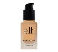 e.l.f. Flawless Finish Foundation, Lightweight & Medium Coverage, Semi-Matte Finish, Buff, 0.68 Fl Oz (20mL)