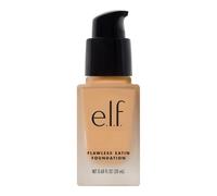 e.l.f. Flawless Satin Foundation Lightweight & Medium Coverage Semi-Matte Finish Vegan & Cruelty-Free Nude 0.68 Fl Oz (20mL)
