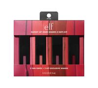 e.l.f. Glossy Lip Stain Shades 4 Days Kit Long-Lasting Lip Stains For A Sheer Pop Of Color & Subtle Gloss Finish Vegan & Cruelty-Free 4 Shades