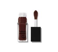 e.l.f. Glow Reviver Lip Oil, Nourishing Tinted Lip Oil For A High-Shine Finish, Infused With Jojoba Oil, Vegan & Cruelty-Free, Hot as Fudge