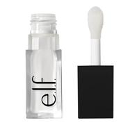 e.l.f. Glow Reviver Lip Oil - Ultra-Glossy Clear Tint with Jojoba & Nourishing Oils, Mint Scent, Vegan & Cruelty-Free, Crystal Clear