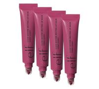 e.l.f. Glow Reviver Melting Lip Balm, Hydrating Tinted Lip Balm For A Glossy Finish & Soft, Supple Lips, Vegan & Cruelty-Free, Yummy Gummy (Pack of 4)