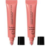 e.l.f. Glow Reviver Melting Lip Balm, Hydrating Tinted Lip Balm For A Glossy Finish & Soft, Supple Lips, Vegan & Cruelty-Free, Strawberry Shortcake (Pack of 2)