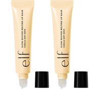 e.l.f. Glow Reviver Melting Lip Balm, Hydrating Tinted Lip Balm For A Glossy Finish & Soft, Supple Lips, Vegan & Cruelty-Free,Vanilla Soft Serve (Pack of 2)