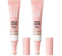 e.l.f. Halo Glow Highlight Beauty Wand, Liquid Highlighter Wand For Luminous, Glowing Skin, Buildable Formula, Vegan & Cruelty-free, IRL Angel (Pack of 2)