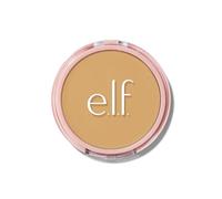 e.l.f. Halo Glow Powder Filter, Pressed Finishing Powder, Buildable Coverage, Crease-Resistant, Blurs the Appearance of Pores, With Velour Puff and Mirror, Vegan & Cruelty-Free, Medium Neutral