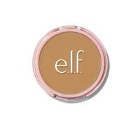e.l.f. Halo Glow Powder Filter, Pressed Finishing Powder, Buildable Coverage, Crease-Resistant, Blurs the Appearance of Pores, With Velour Puff and Mirror, Vegan & Cruelty-Free, Medium Warm