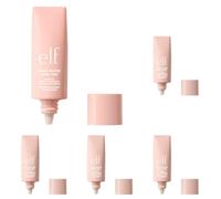 e.l.f. Halo Glow Skin Tint SPF 50, Tinted Moisturiser For Light, Buildable Coverage, Creates A Natural Glow, Vegan & Cruelty-Free, 4 Light Neutral (Pack of 5)