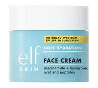 e.l.f. Holy Hydration! Face Cream Broad Spectrum SPF 30 Sunscreen Moisturizes & Softens Skin Quick-Absorbing & Ultra-Hydrating 1.7 Oz