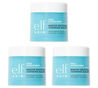 e.l.f. Holy Hydration! Makeup Melting Cleansing Balm, Face Cleanser & Makeup Remover, Infused with Hyaluronic Acid to Hydrate Skin, 2 Oz (Pack of 3)