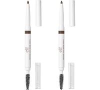 e.l.f. Instant Lift Brow Pencil, Dual-Ended Precision Brow Pencils For Shaping & Defining Eyebrows, Vegan & Cruelty-Free, Neutral Brown, 2-Pack