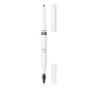 e.l.f. Instant Lift Waterproof Eyebrow Pencil, Dual-Ended with Precision Tip & Spoolie, Smudge-Resistant Formula for Natural-Deep Brown
