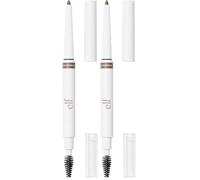 e.l.f. Instant Lift Waterproof Eyebrow Pencil, Precision Tip with Dual-Ended with Spoolie, Smudge-Resistant Formula for Natural - Blonde (Pack of 2)