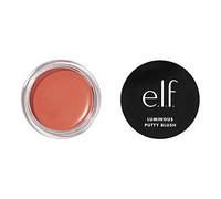 e.l.f. Luminous Putty Blush, Putty To Powder Blush With A Shimmer Finish, Lightweight, Buildable Formula, Isla Del Sol