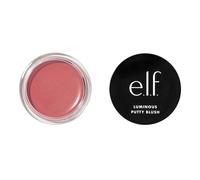 e.l.f. Luminous Putty Blush, Putty-to-Powder, Buildable Blush With A Subtle Shimmer Finish, Highly Pigmented & Creamy, Vegan & Cruelty-Free, Bermuda
