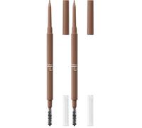 e.l.f. Micro-Fine Brow Pencil, Waterproof Brow Color & Spoolie For Shaping Brows & Creating A Feathered Natural-Looking Finish- Espresso (Pack of 2)