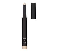 e.l.f. No Budge Shadow Stick, Smudge-Proof, Long Lasting, Creamy, Blends Effortlessly, Avoids Creasing, Perfect Pearl, All-Day Wear, 0.056 Oz (81184)