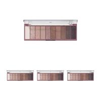 e.l.f. Perfect 10 Eyeshadow Palette, Ten Ultra-pigmented Shimmer & Matte Shades, Vegan & Cruelty-free, Nude Rose Gold (Packaging May Vary) (Pack of 4)