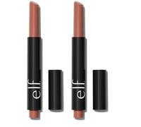 e.l.f. Pout Clout Lip Plumping Pen, Nourishing Lip Balm For Sheer Colour & Shine, Plumps & Moisturises, Vegan & Cruelty-Free, Toasted (Pack of 2)
