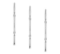 e.l.f. Precision Dual-Sided Eyebrow Brush, Synthetic (Pack of 3) White