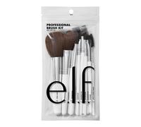 e.l.f. Professional Set of 12 Makeup Brushes, Pro-Worthy Makeup Brushes for a Flawless Full-Face Application, Vegan & Cruelty-Free