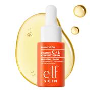e.l.f. SKIN Bright Icon Vitamin C + E + Ferulic Face Serum Mini, Brightening & Soothing with 15% Vitamin C, Vegan & Cruelty-Free