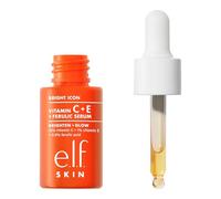 e.l.f. SKIN Bright Icon Vitamin C + E + Ferulic Serum Mini, Brightening & Soothing Face Serum, Helps Even Skin Tone, Vegan & Cruelty-Free, 15ml
