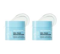 e.l.f. SKIN Holy Hydration! Gel-Yeah Moisturizer,Lightweight Moisturizer For Plump,Hydrated Skin,Infused With Squalane,Vegan & Cruelty-free, 2Pack