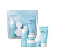 e.l.f. SKIN Holy Hydration! Jet Set Hydration Kit, Travel Friendly Hydrating Skincare Set, Face Cleanser, Balm, Moisturizer, Eye Cream & Night Cream