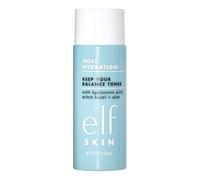 e.l.f. Skin Holy Hydration! Keep Your Balance Toner Mini, Gentle, Refreshing, Removes Makeup & Impurities, Hydrates, Cleanses, Soothes, Infused with Hyaluronic Acid, Witch Hazel and Aloe