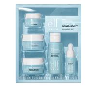 e.l.f. SKIN Hydrated Ever After Skincare Mini Kit, Cleanser, Makeup Remover, Moisturiser & Eye Cream For Hydrating Skin, Airplane-Friendly Sizes