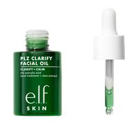 e.l.f. SKIN PLZ Clarify Facial Oil Face Oil For Treating & Preventing Acne Helps Calm Redness Made with Salicylic Acid Vegan & Cruelty-Free 1 oz