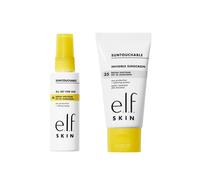 e.l.f. SKIN Suntouchable Fun in the Sun Duo, Includes All Set For Sun Setting Spray SPF 45 & Invisible Sunscreen SPF 35, Vegan & Cruelty-Free