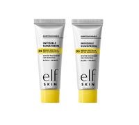 e.l.f. SKIN Suntouchable Invisible SPF 35 Sunscreen Mini, Lightweight Gel for Under Makeup, Daily Face Sunscreen for Women, Vegan&Cruelty-Free 2 Pack