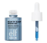 e.l.f. SKIN Youth Boosting Blue-ty Sleep Night Oil, Gentle Overnight Face Oil, Nourish Skin, Lightweight Formula, Vegan & Cruelty-Free