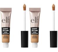 e.l.f. Soft Glam Satin Concealer, Medium Coverage for Blemishes & Under-Eye, Crease-Resistant, Long-Lasting, Vegan & Cruelty-Free, 22 Light Warm (Pack of 2)