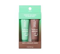 e.l.f. Squeeze Me More Lip Balm Duo Moisturizing Balm For A Sheer Tint Of Color Made With Hyaluronic Acid Vegan & Cruelty-Free Mint & Chocolate