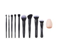 e.l.f. Ten Out Of Ten Brush Set, 10 Piece Brush Kit, Brushes For Face Makeup, Eyes, Brows & More, Made With Synthetic Bristles, Vegan & Cruelty-Free