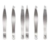 e.l.f. Tweezer Trio Kit, Three Mini Eyebrow Tweezers For Shaping, Defining & Grooming Brows, Great For Touchups On The Go, Vegan & Cruelty-Free, 2Pack